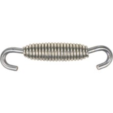 Pabiflo 10 Adet Paslanmaz Çelik 68MM Gümüş Motosiklet Egzoz Borusu Boru Yayı (Yurt Dışından)