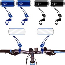 Pabiflo Bisiklet Aynaları 4'lü Paket Dönebilen Gidon Dikiz Aynası (Yurt Dışından)