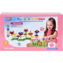 Best Toys Çiçek Bahçesi Blok Oyun Seti 52 Parça