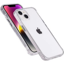 HappyCase Apple Iphone 13 Kılıf Space Kapak Darbe Emici Kamera Korumasız Şeffaf Silikon Kılıf