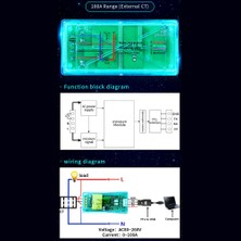 Pabiflo 10A Pzem 004T 3.0 Wattmetre Kwh Metre Volt Amp Akım Test Modülü Dijital Çok Fonksiyonlu Metre Ttl (Yurt Dışından)