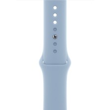 HappyCase Apple Watch Seri 1/2/3/4/5/6/7/8/se/ultra 38MM 40MM 41MM Kordon Kayış Bileklik Klasik Silikon Hava Mavi