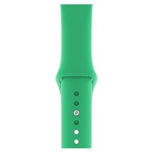 HappyCase Apple Watch Seri 1/2/3/4/5/6/7/8/se/ultra 42MM 44MM 45MM 49MM Kordon Kayış Bileklik Klasik Silikon Fosfor Yeşil