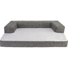Pet Comfort Gloria Sofa Ortopedik Su Geçirmez Köpek Yatağı Antrasit 70X53X8 cm