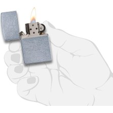 Zippo 207 Regular Street Chrome Çakmak