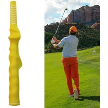 Cosy Zone Dayanıklı Golf Salıncak Kavrama Eğitmenleri Sağ Golfçü Kavrama Düzeltici Sarı 14.73MM (Yurt Dışından)