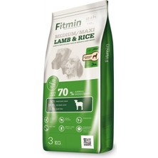 Fitmin %50 Taze Kuzu Etli Orta Irk Yetişkin Köpek Maması 3 kg