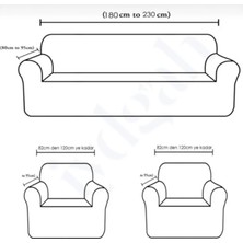 IYDGAH Likralı Pitikare DESEN(311) Koltuk Kılıfı, Koltuk Örtüsü Lastikli Esnek Yikanabilir Koltuk Kanepe Çekyat Örtüsü  Kanepe Çekyat Kılıfı Bir Adet 3'lü ve İki adet Tekli Koltuk Örtüsü Vizon 
Renk