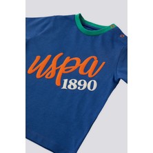U.S. Polo Assn. Lisanslı Summery Cobalt Erkek Bebek Takımı