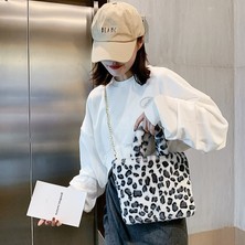 Baoblaze Kadın /zebra Çanta Tote (Yurt Dışından)