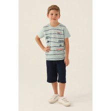 Rolypoly Erkek Çocuk Mavi Kapri Takım