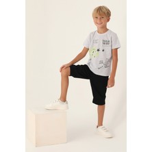 Rolypoly Erkek Çocuk Gri Kapri Takım