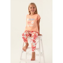 RolyPoly Today Somon Kız Çocuk Pijama Takımı