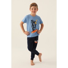 RolyPoly Skate Indigo Erkek Çocuk Pijama Takımı