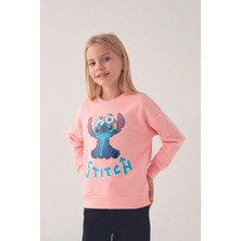 Stitch Toy Somon Kız Çocuk Sweatshirt