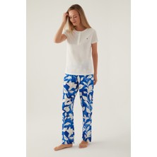 Pierre Cardin Arm Krem Kadın Kısa Kol Pijama Takımı