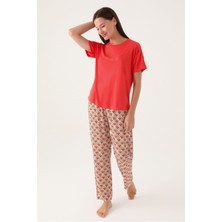 Pierre Cardin Love Nar Kadın Kısa Kol Pijama Takımı