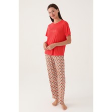 Pierre Cardin Love Nar Kadın Kısa Kol Pijama Takımı