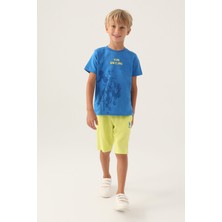 U.S. Polo Assn. Lisanslı Since Cobalt Erkek Çocuk Bermuda Takım