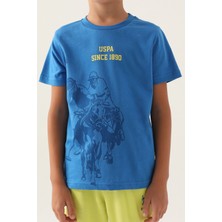 U.S. Polo Assn. Lisanslı Since Cobalt Erkek Çocuk Bermuda Takım