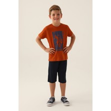 U.S. Polo Assn. Lisanslı Sword Kahverengi Erkek Çocuk Kapri Takım