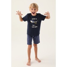 Arnetta Erkek Çocuk Lacivert Bermuda Takım