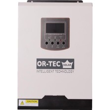 Or-Tec Solar 12V 1KW/1000VA Pwm Tam Sinus Akıllı Inverter