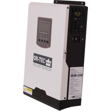 Or-Tec Solar 12V 1KW/1000VA Pwm Tam Sinus Akıllı Inverter