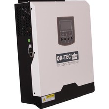 Or-Tec Solar 24V 3KW/3000VA Pwm Tam Sinus Akıllı Inverter