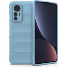 FitCase Xiaomi 12 Lite Kılıf Optimum Lens Çerçeveli Silikon Kapak