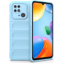 FitCase Xiaomi Redmi 10C / Poco C40 Kılıf Optimum Lens Çerçeveli Silikon Kapak