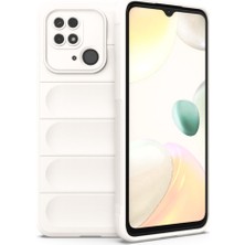 FitCase Xiaomi Redmi 10C / Poco C40 Kılıf Optimum Lens Çerçeveli Silikon Kapak