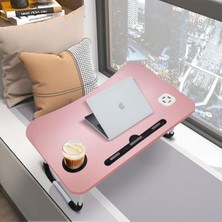 Miletus Laptop Standı Usb'li Çekmeceli Çocuk Çalışma Sehpası Yatak Sehpası Ders Çalışma Masası Ders Masası P