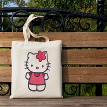 Cemira Hello Kitty Tasarım Bez Çanta