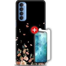 Oppo Reno 4 Pro Kılıf Hd Baskılı Kılıf + 5d Davin Kırılmaz Ekran Koruyucu - U (3)