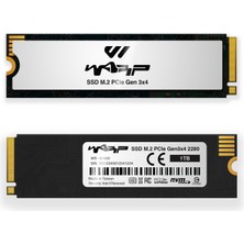 Warp 1 Tb Nvme 3300MB/S-3000MB/S M.2 SSD (Gen3) WR-G1000