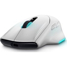 Dell Alıenware Kablolu/ Kablosuz Gamıng Mouse Beyaz AW620M-W