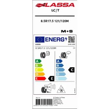 Lassa 8.5 R17.5 121/120M Lc/T Kamyonet Kış Lastiği ( Üretim Yılı: 2022 )