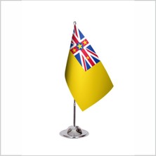 Asya Bayrak Niue Tekli Masa Bayrağı