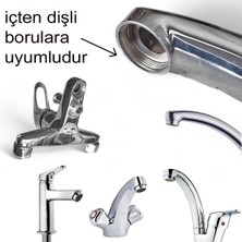 Alet Çantam Perlatör Süzgeç Mix Lavabo Banyo Batarya Filtre Musluk Tasarruf Ucu - 5 Adet