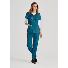 Barco Grey's Anatomy Carly Medikal Giyim Doktor Scrubs Cerrahi Takım Likralı Hastane Üniforması