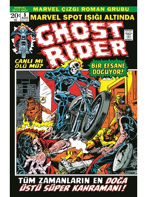 Presstij Prestij Marvel Spot Işığı Altında Ghost Rider - Gary Friedrich
