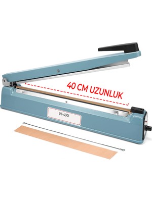 Besa Endüstriyel 40 cm Demir Gövde Poşet Ağzı Kapatma Makinesi