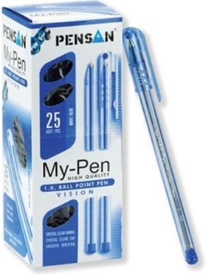 Çetiner Group Pensan Tükenmez Kalem My Pen 1 mm Mavi 25'li