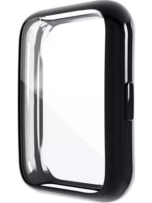 Kreton Huawei Watch Fit 2 Uyumlu Kasa ve Ekran Koruyucu 360 Tam Koruma Silikon Kılıf