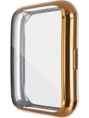 Kreton Huawei Watch Fit 2 Uyumlu Kasa ve Ekran Koruyucu 360 Tam Koruma Silikon Kılıf