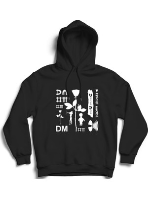 The Fame Depeche Mode, Sembols, Rock Metal Kapüşonlu Sweatshirt Hoodie