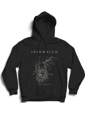 The Fame Insomnium, Neverlast, Rock Metal Müzik Grubu Kapüşonlu Sweatshirt Hoodie