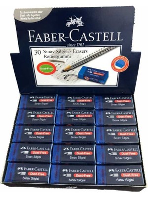 Faber-Castell Sınav Silgisi 1 Kutu - 30 Adet