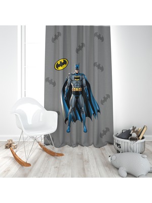 Adenka Home Batman  Desen, Bebek ve Çocuk Odası Fon Perde